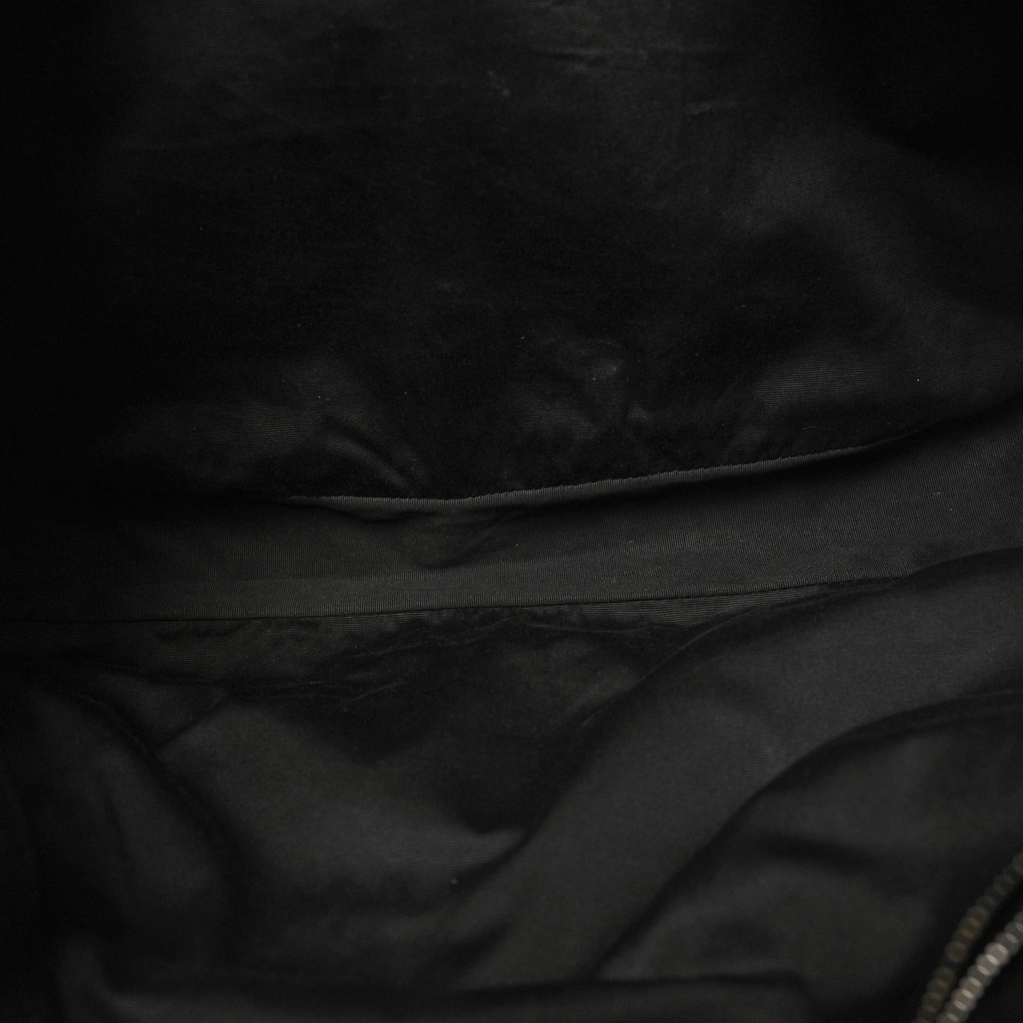 Grained Lambskin Monogram Oversized Niki Chain Satchel Black