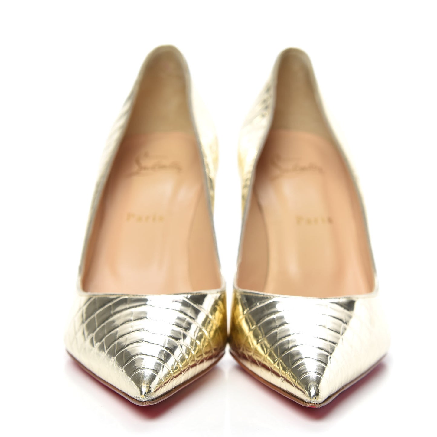 Metallo Cocco Clare 80 Pumps 39.5 Platine