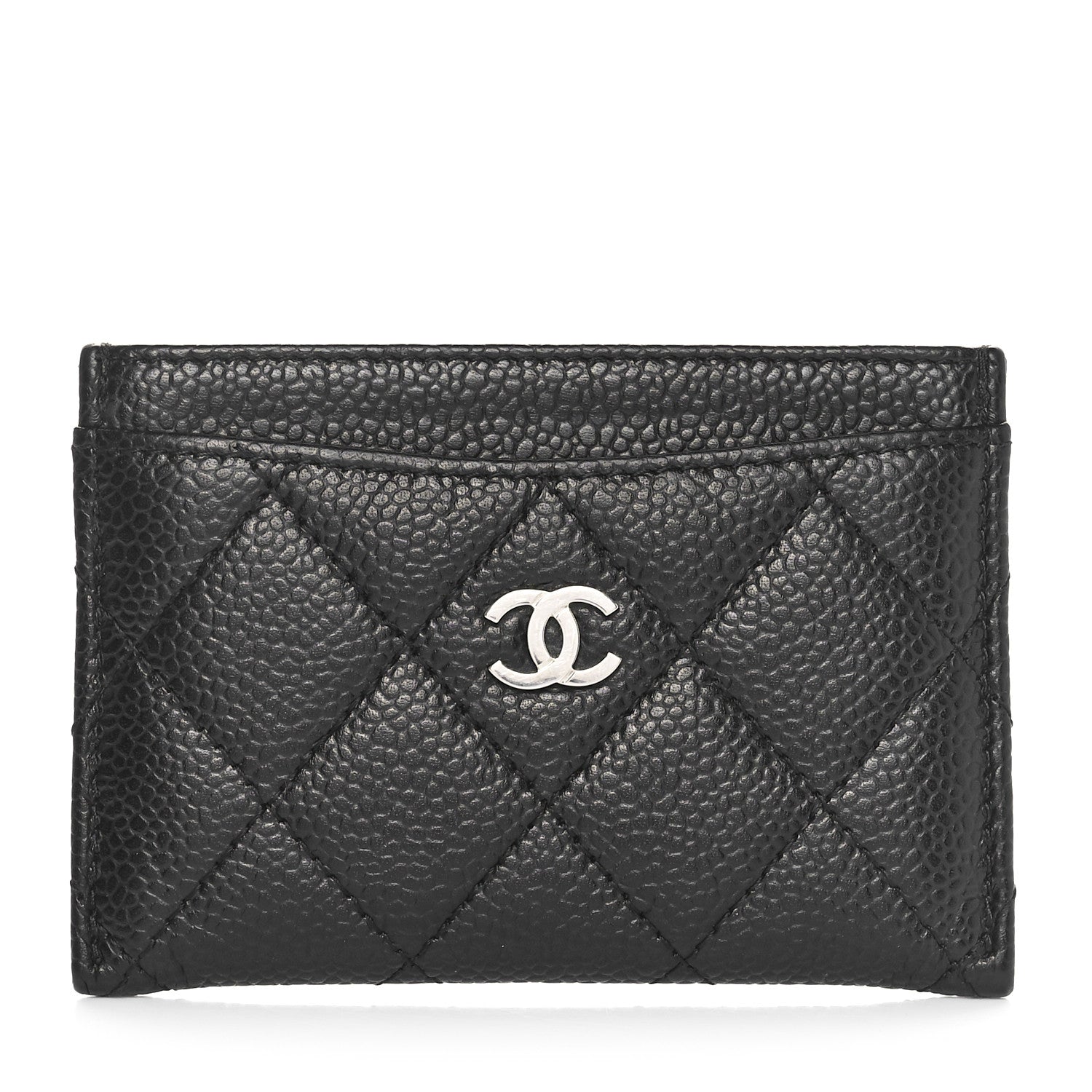 Chanel Caviar Quilted Card Holder Black 1 of 9