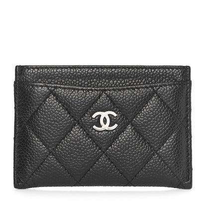 Chanel Caviar Quilted Card Holder Black 1 of 9