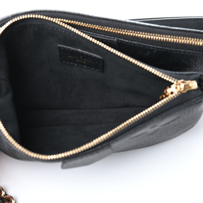 Louis Vuitton Empreinte Monogram Giant Multi Pochette Accessories Black 7 of 9