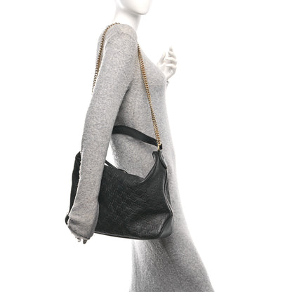 Gucci Guccissima Signature Large Linea A Hobo Black 2 of 12