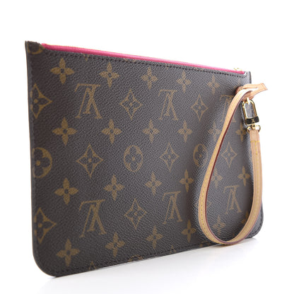Louis Vuitton Monogram Neverfull MM GM Pochette Pivoine 3 of 6