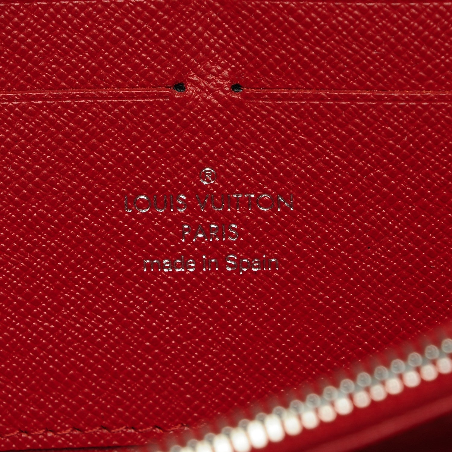 Louis Vuitton Epi Zippy Wallet Rouge 6 of 6