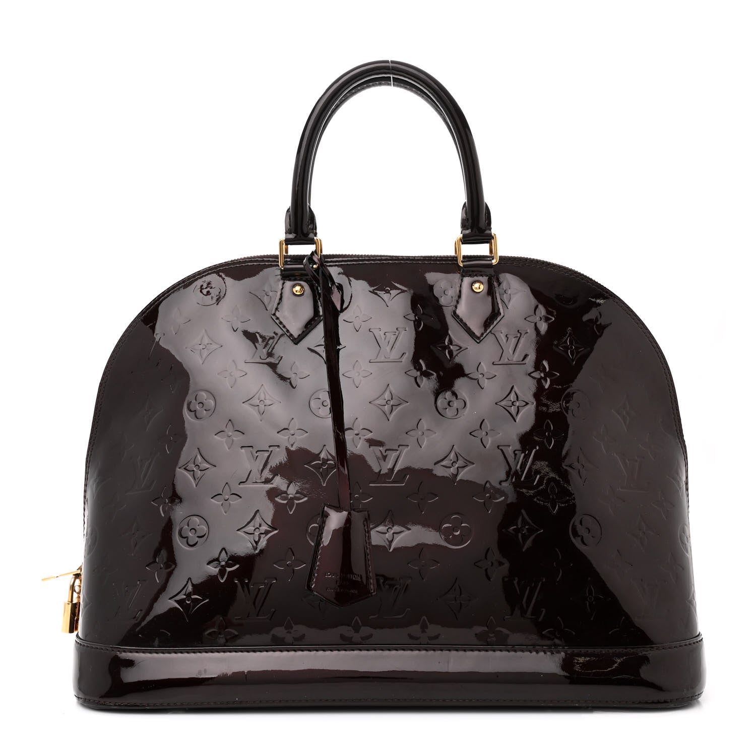 Louis Vuitton Vernis Alma GM Amarante 1 of 14