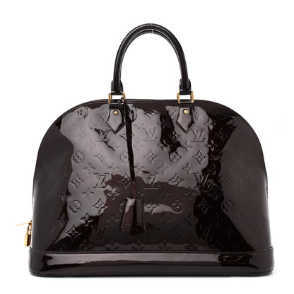 Louis Vuitton Vernis Alma GM Amarante 1 of 14