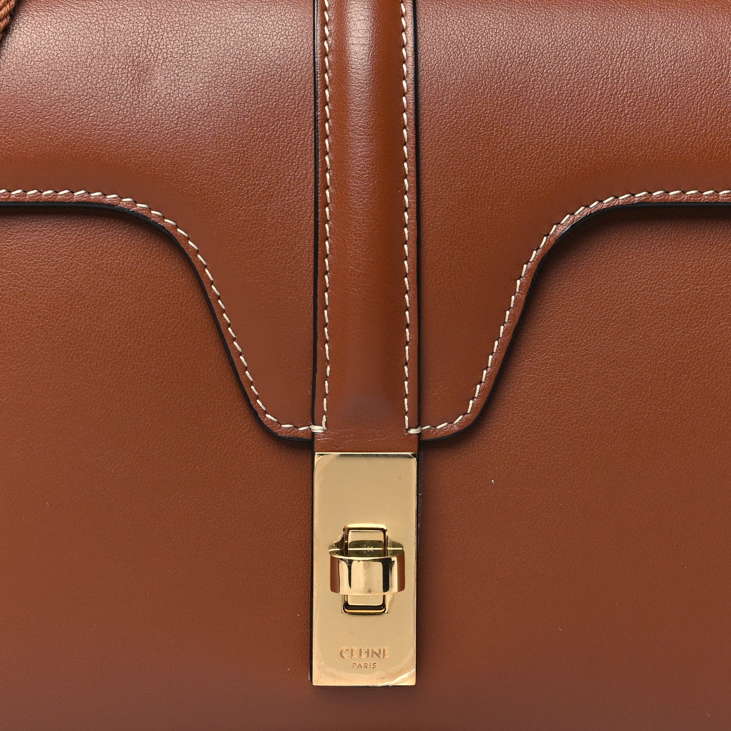 Celine Smooth Calfskin Teen 16 Crossbody Bag Soft Tan 9 of 12