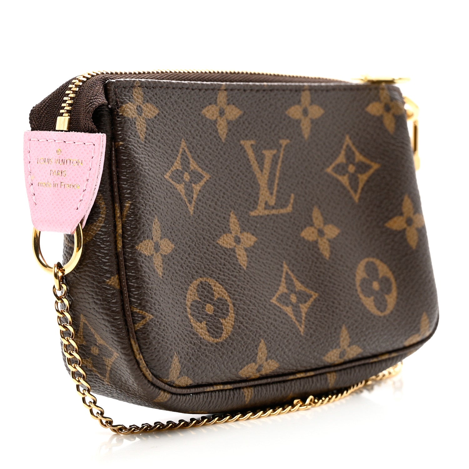 Louis Vuitton Monogram 2021 Christmas Animation Japanese Garden Mini Pochette Accessories Wisteria Pink 3 of 7