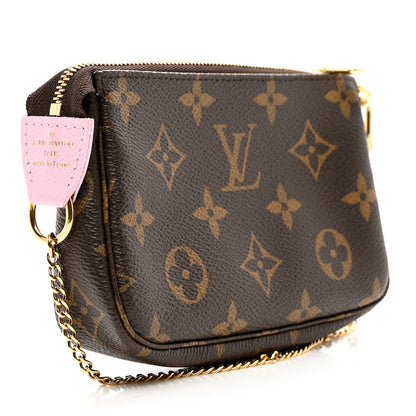 Louis Vuitton Monogram 2021 Christmas Animation Japanese Garden Mini Pochette Accessories Wisteria Pink 3 of 7