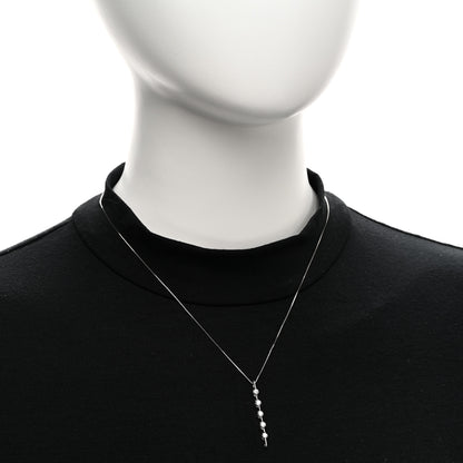 Parker & West by FASHIONPHILE Platinum Diamond .50ctw Drop Pendant Necklace 2 of 5