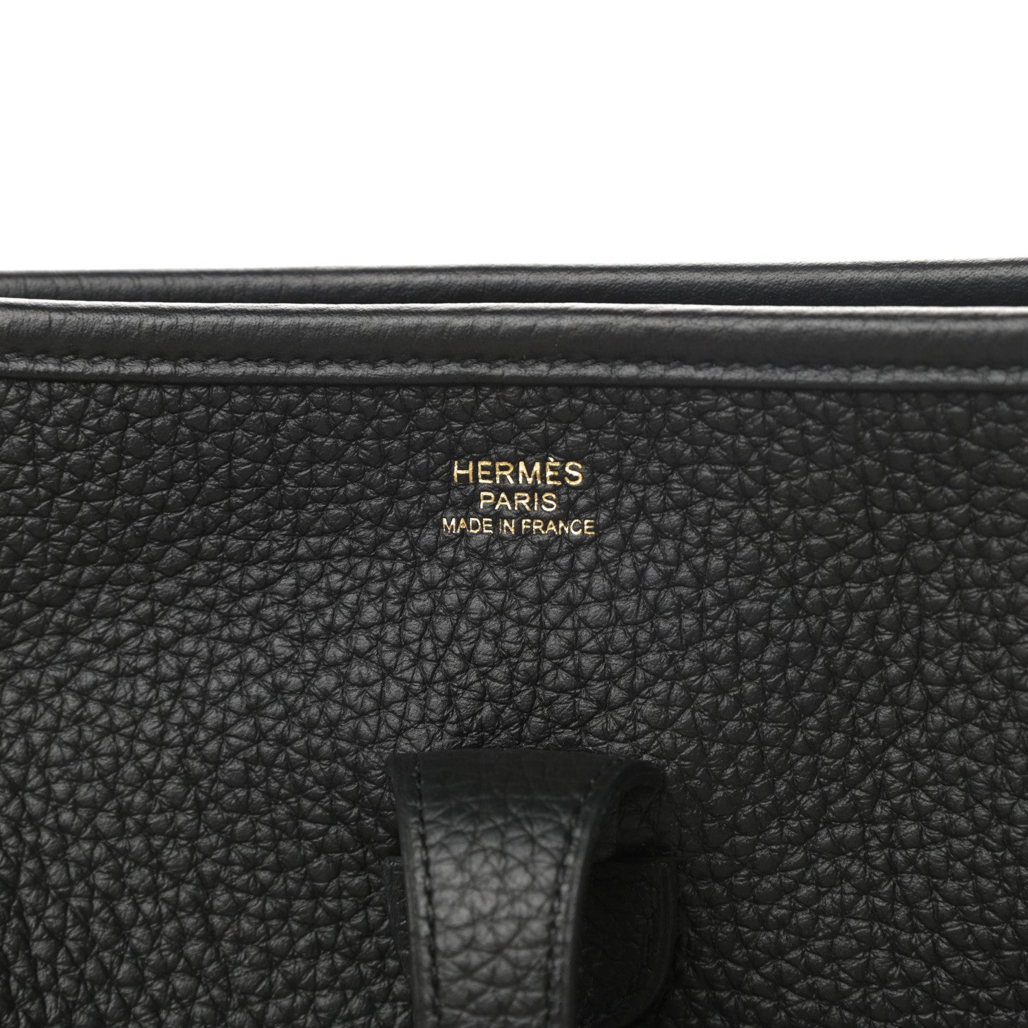 Hermes Taurillon Clemence Evelyne III PM Black 6 of 10
