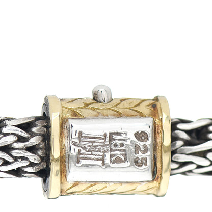 John Hardy 18K Yellow Gold Sterling Silver 5mm Classic Chain Bracelet 3 of 3