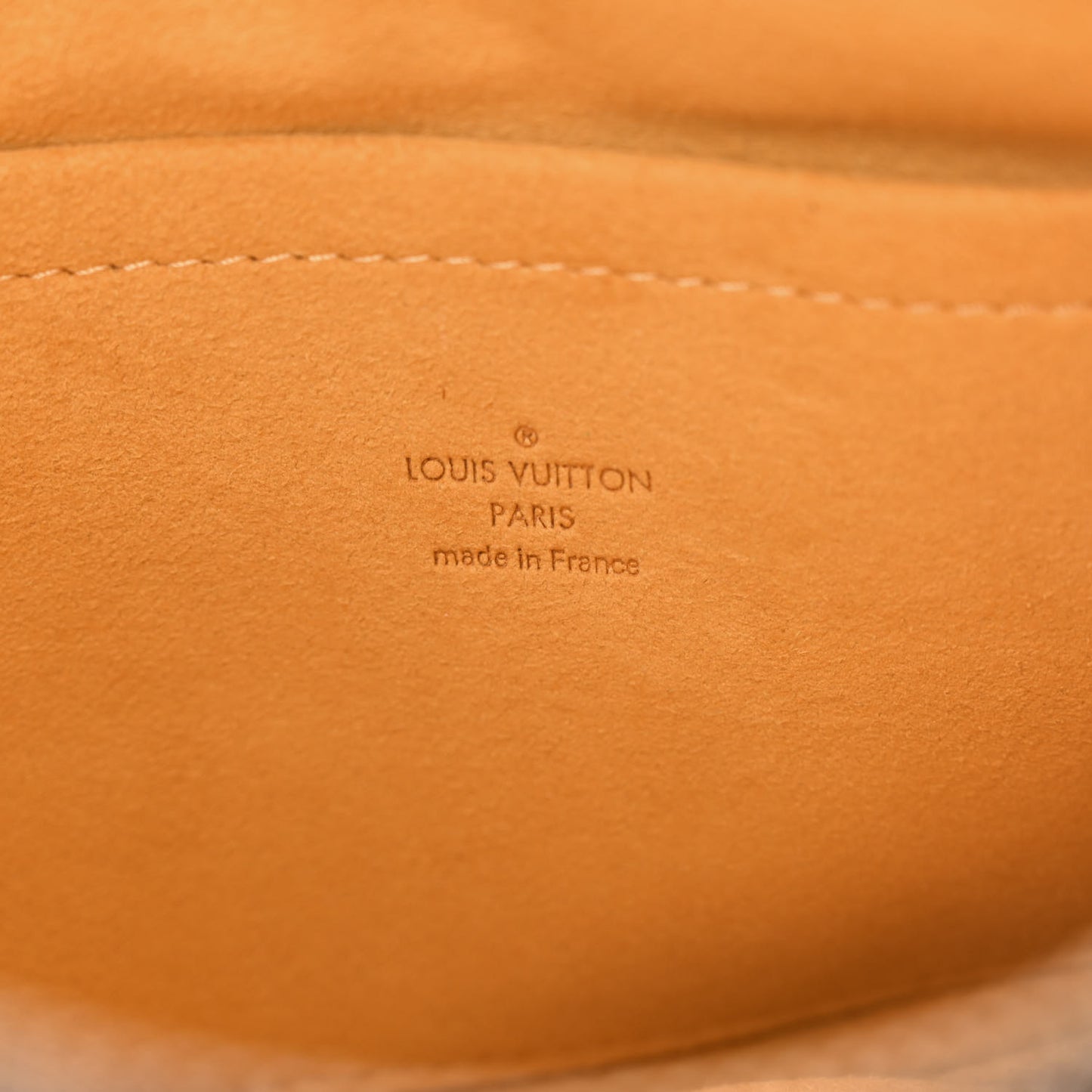Monogram Denim Bum Bag Blue