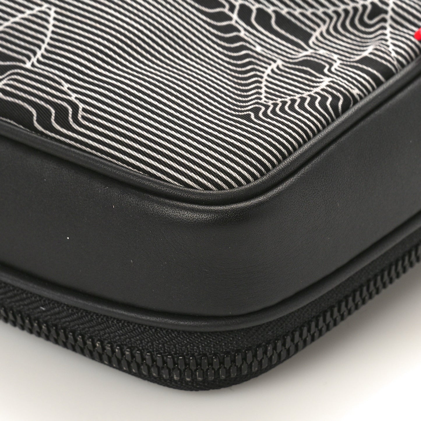 Calfskin Monogram 2054 Capsule Expandable Messenger Grey Black