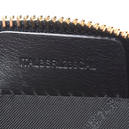 Burberry House Check Sequin Peyton Pouch Bag Gold Black 7 of 9