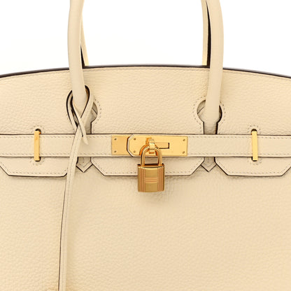 Hermes Taurillon Clemence Birkin 30 Nata 8 of 11