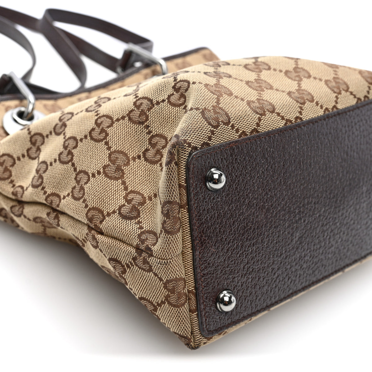 Monogram Small Eclipse Tote Brown