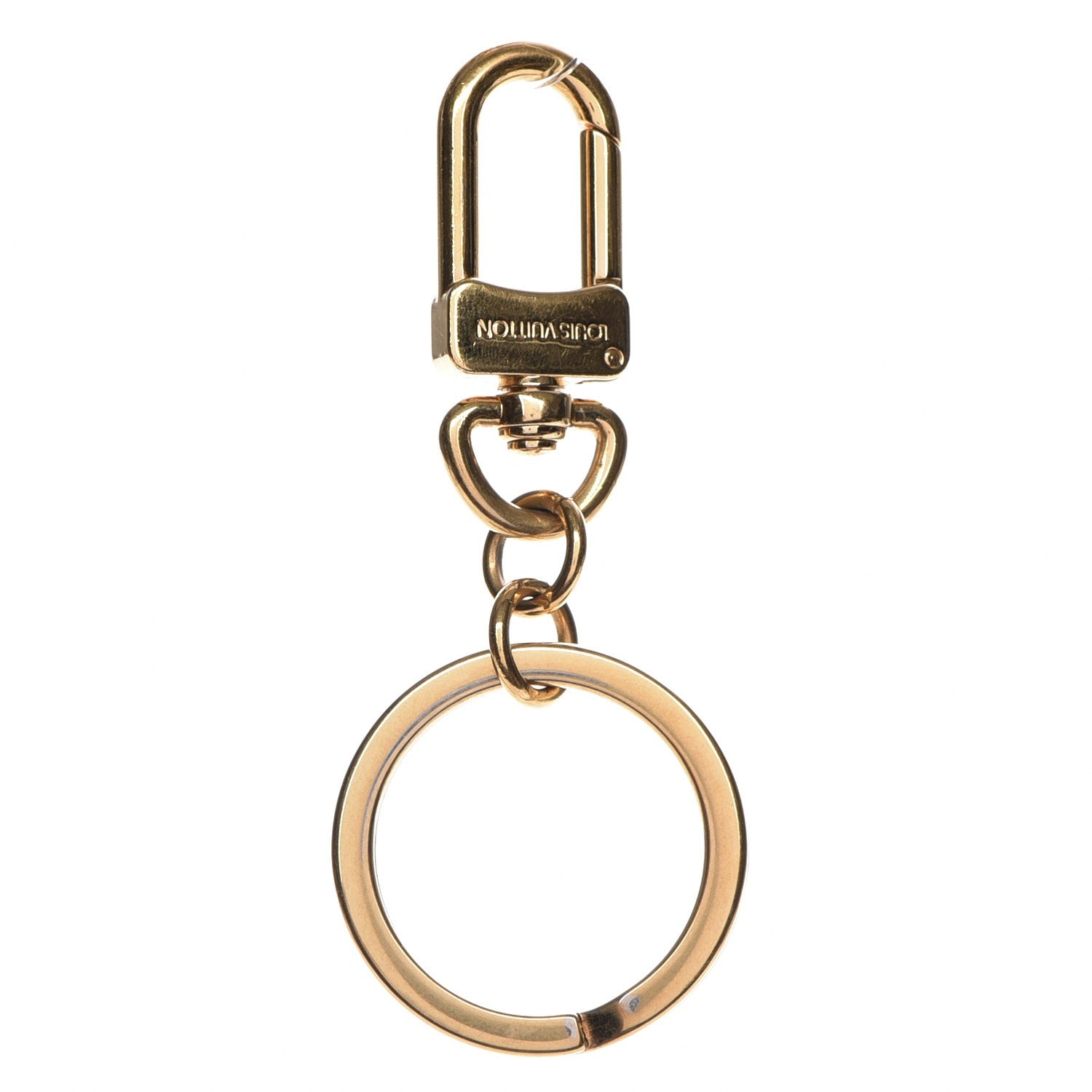 Louis Vuitton Pochette Extender Key Ring Gold 1 of 4