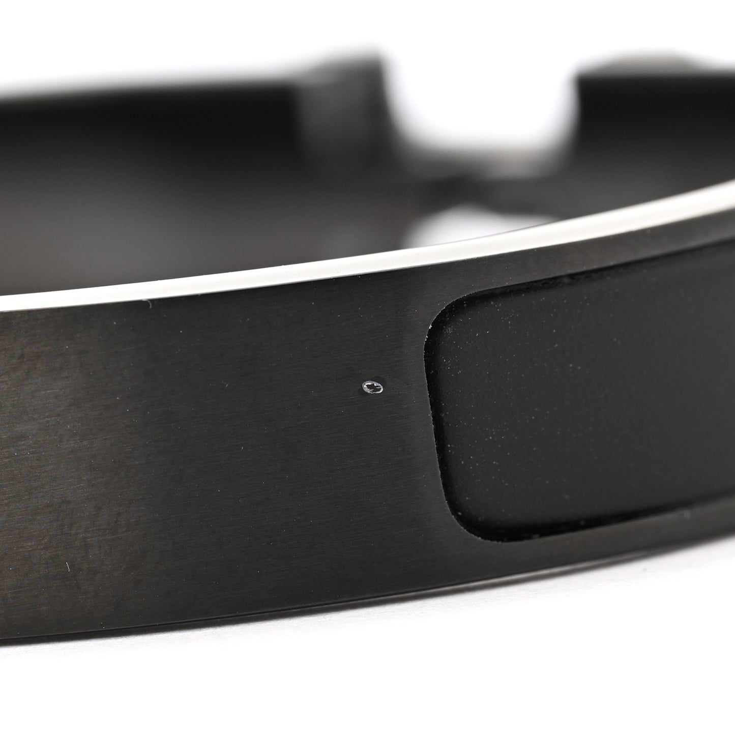 Matte Enamel Narrow Clic Clac HH Bracelet T4 So Black