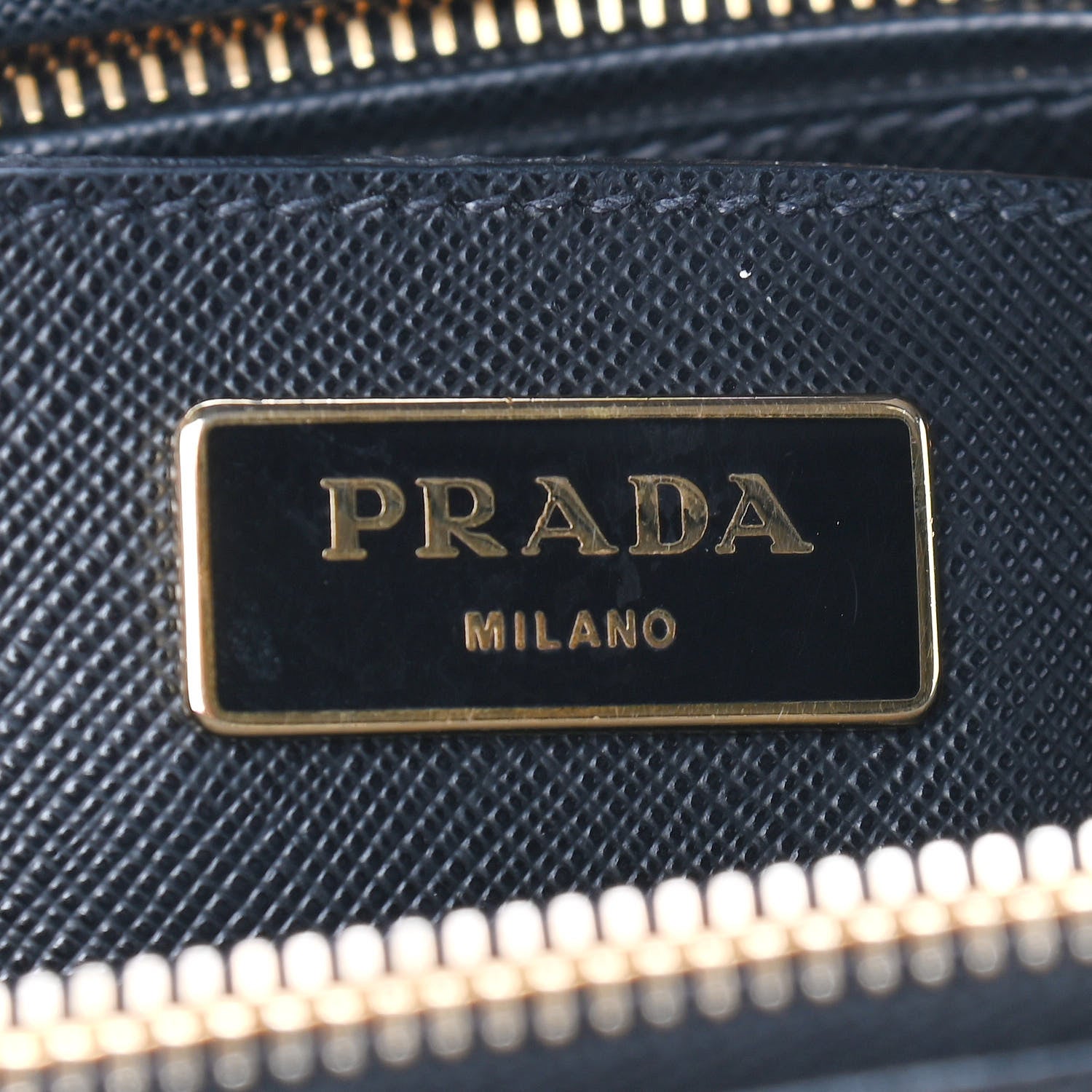Prada Saffiano Large Galleria Double Zip Tote Black 6 of 9