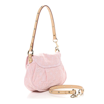 Louis Vuitton Monogram Denim Sunset  Washed Pink 3 of 10