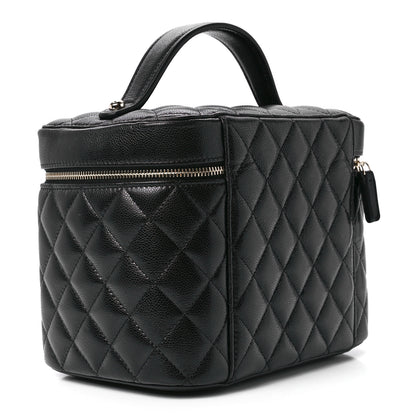 Chanel Caviar Quilted Large Vanity Pouch Black 3 of 13