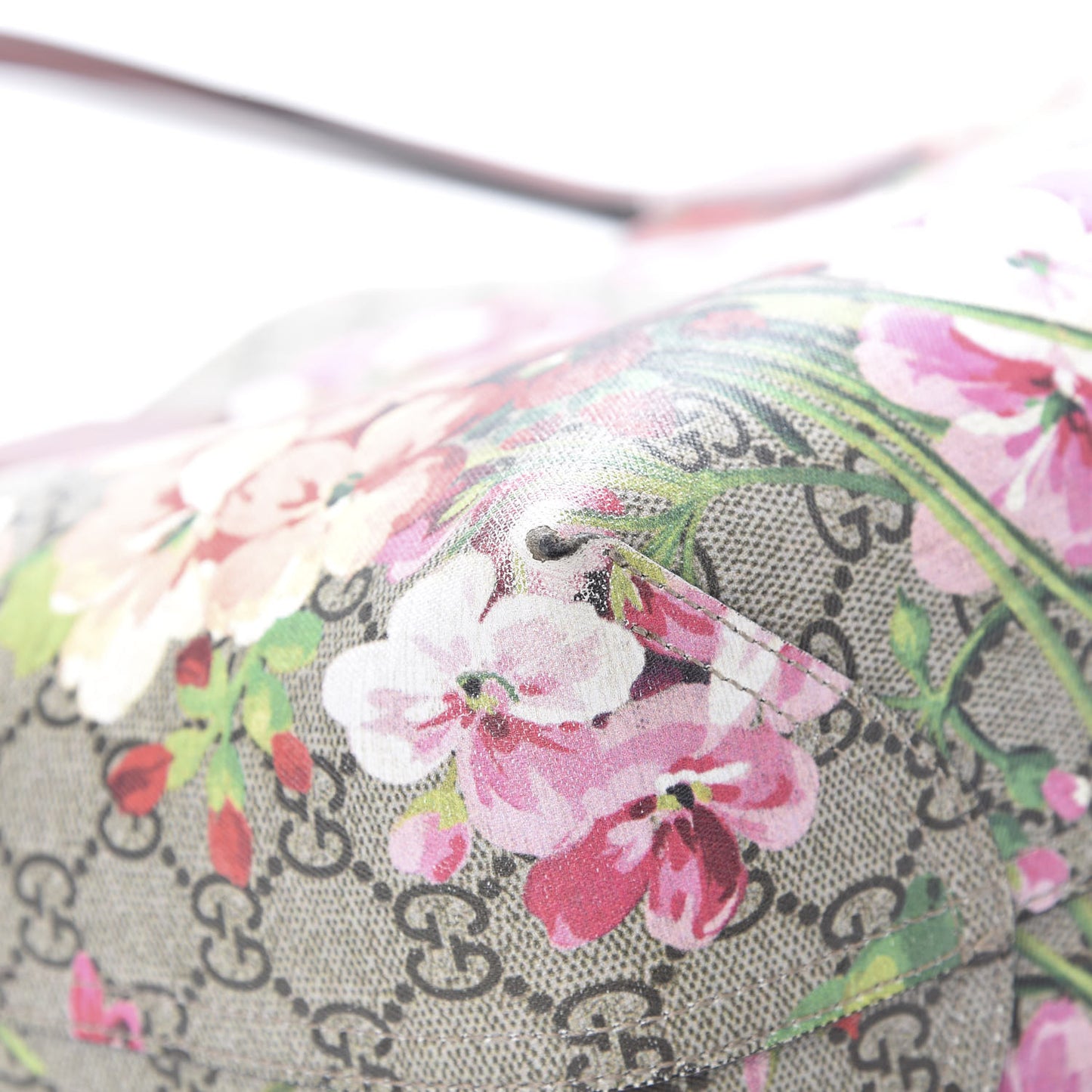 GG Supreme Monogram Blooms Medium Reversible Tote Beige Multicolor Dry Rose