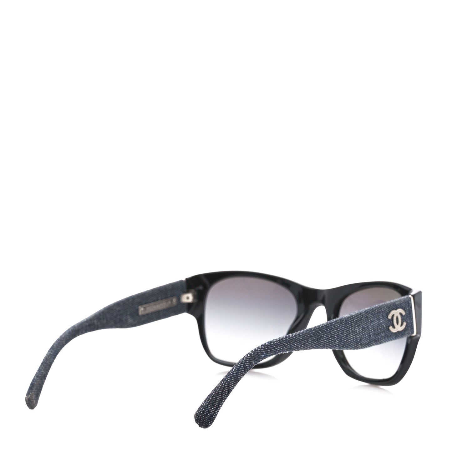 Acetate Denim CC Sunglasses Black Blue
