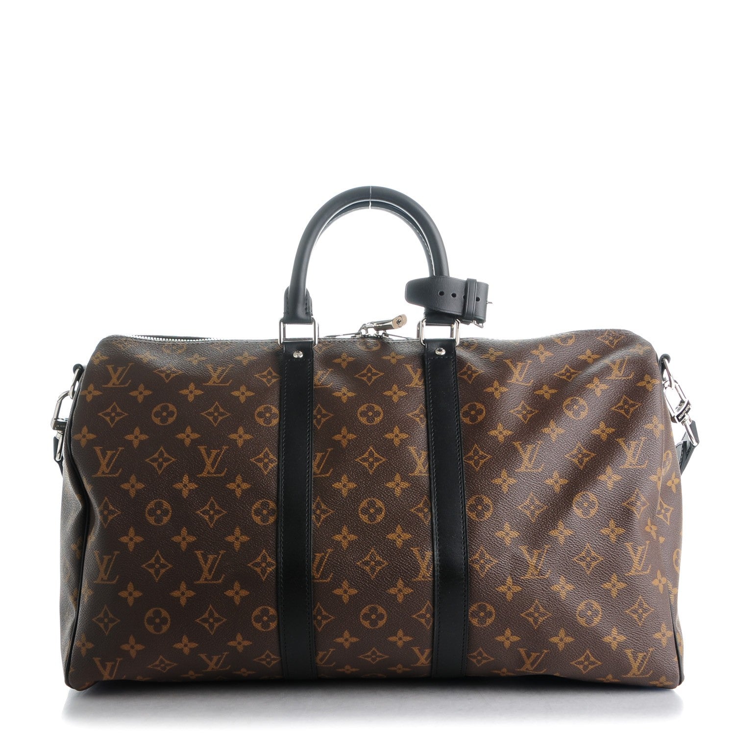 Louis Vuitton Monogram Macassar Keepall Bandouliere 45 1 of 7