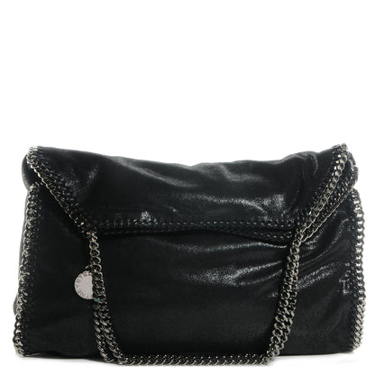 Stella McCartney Faux Leather Shaggy Deer Large Falabella Black 1 of 8