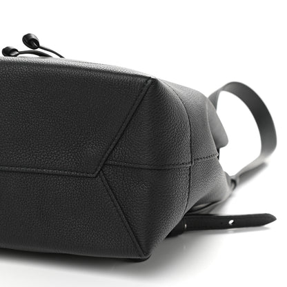 Louis Vuitton Calfskin Lockme Backpack Black 8 of 8