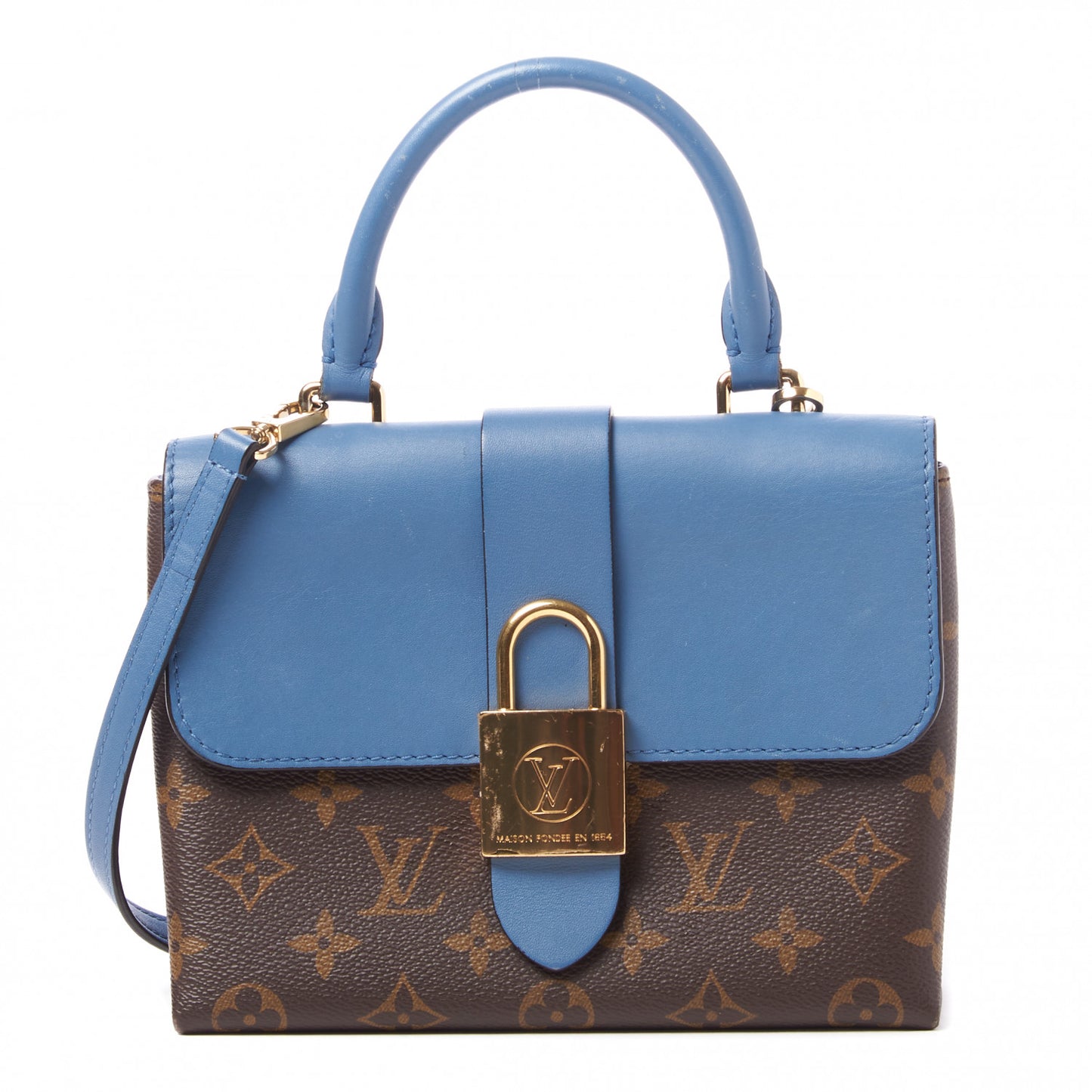 Monogram Locky BB Blue Jean