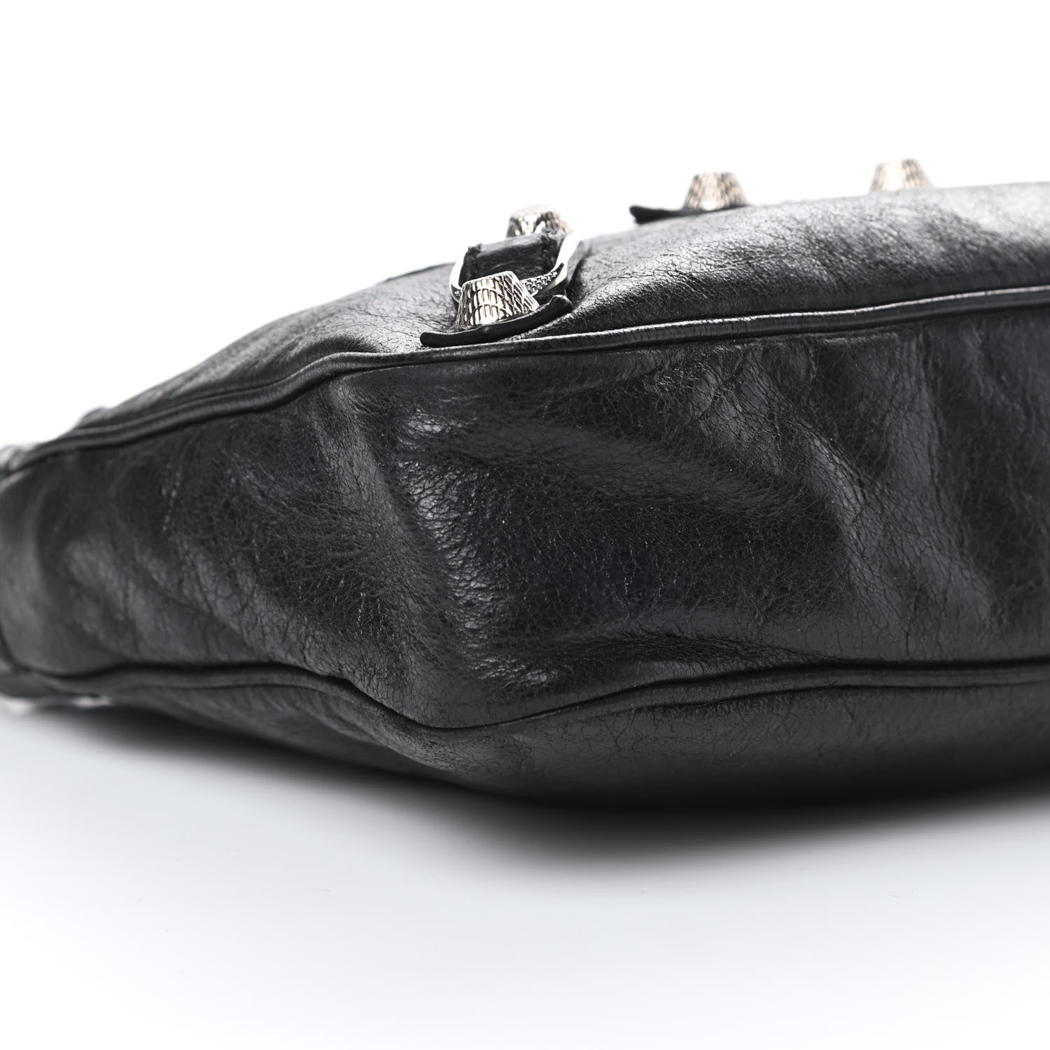 Balenciaga Agneau Giant 12 Silver Hardware Hip Black 9 of 13