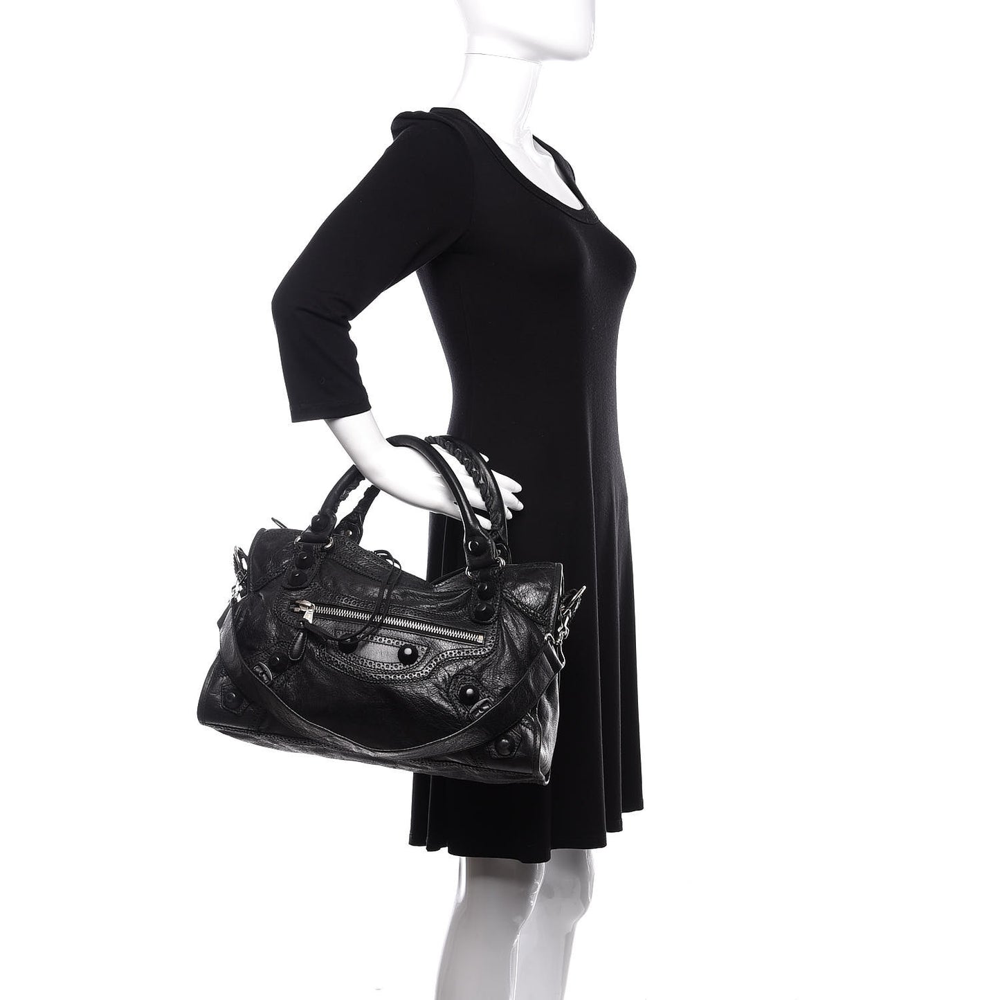 Agneau Giant Brogues Hardware City Black