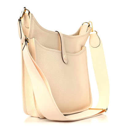 Hermes Taurillon Clemence EVELYNE III PM Nata 3 of 11