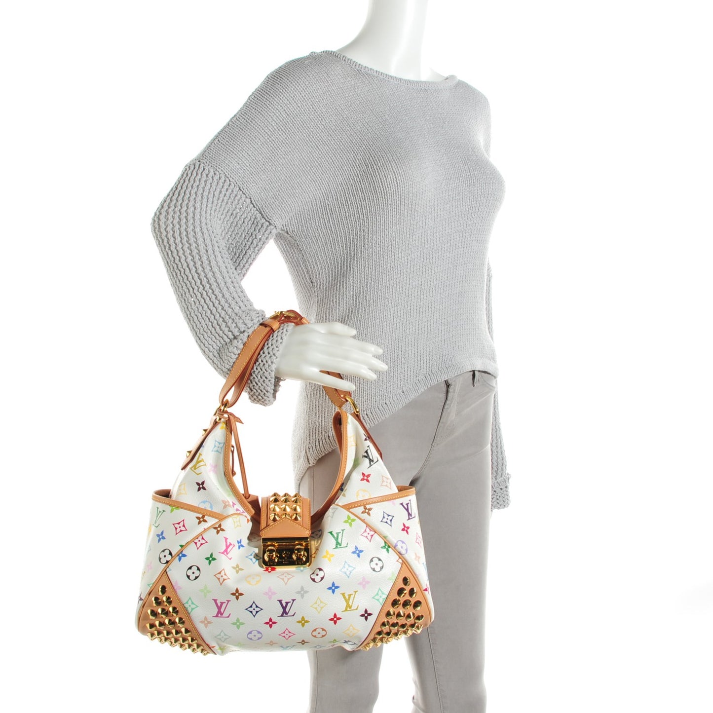 Monogram Multicolor Chrissie White