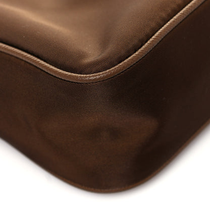 Prada Tessuto Nylon Saffiano Re-Edition 2005 Shoulder Bag Cacao 8 of 12