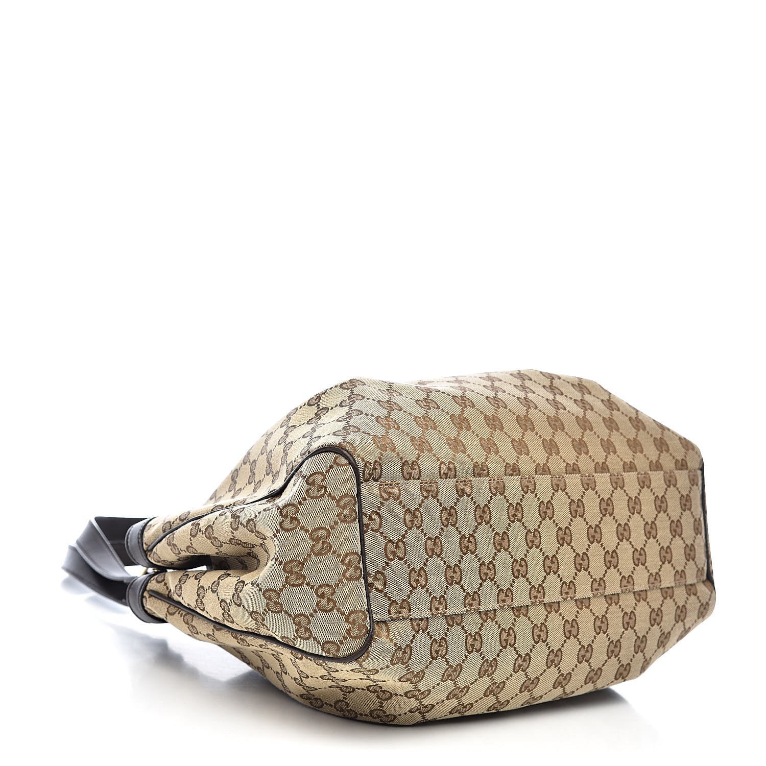 Gucci Monogram Shoulder Bag Dark Brown 4 of 10