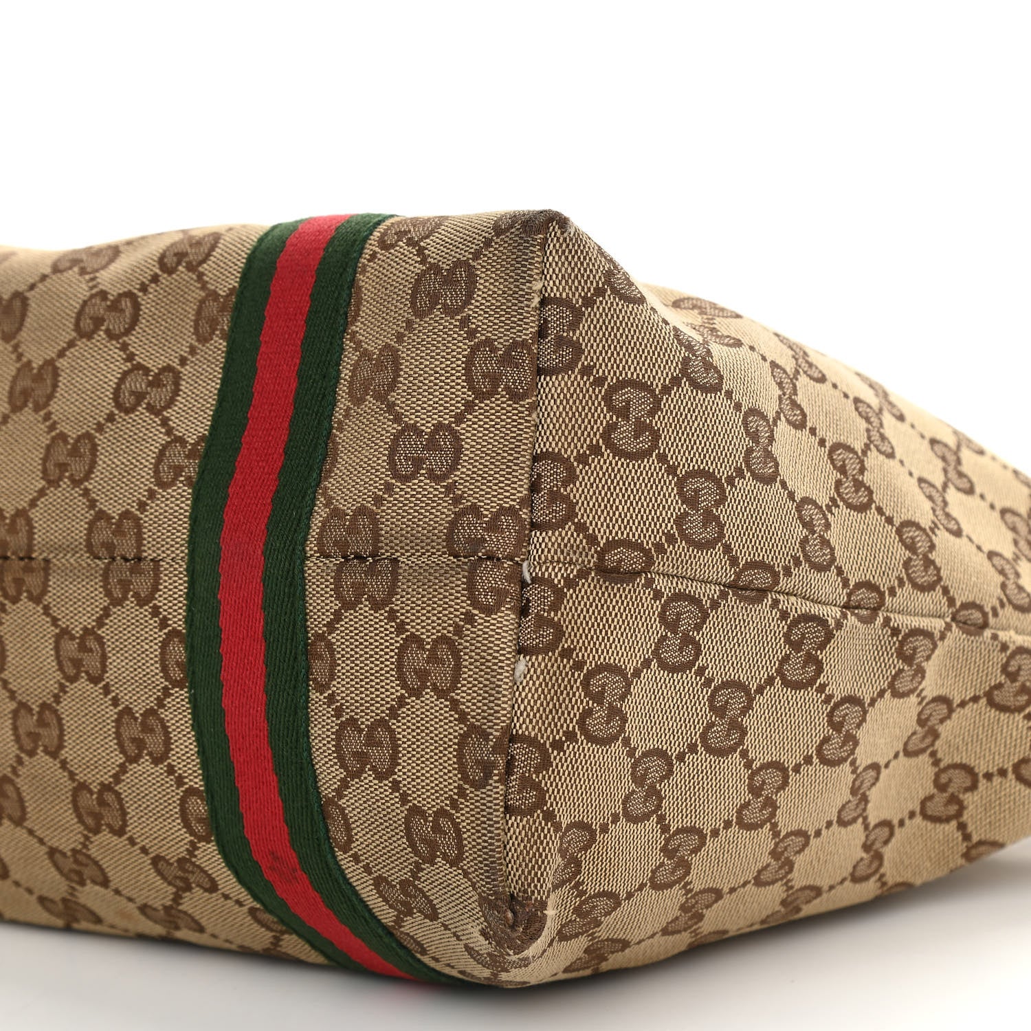 Gucci Monogram Medium Jolicoeur Tote White 10 of 22