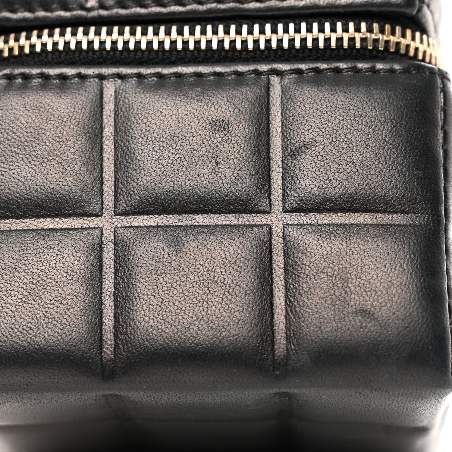 Chanel Lambskin Rubiks Cube Wristlet Black 11 of 12