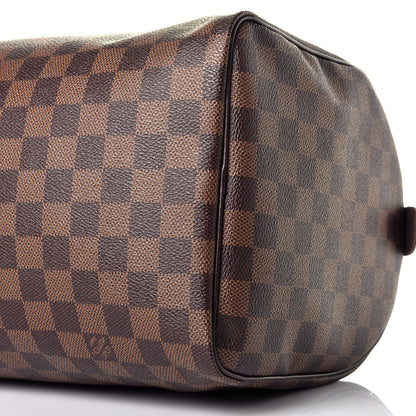 Louis Vuitton Damier Ebene Speedy 30 9 of 11