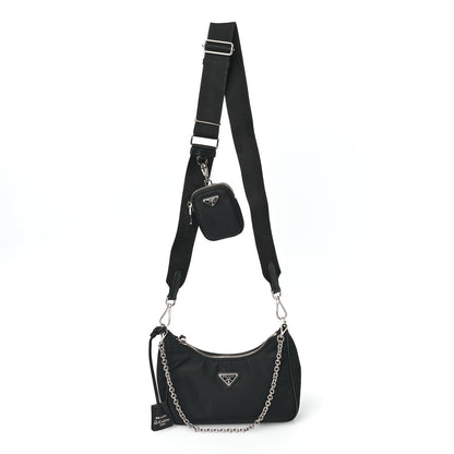 Prada Nylon Re-Edition 2005 Shoulder Bag Black 1 of 14