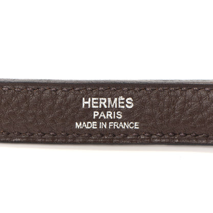 Hermes Taurillon Clemence Kelly Retourne 35 Chocolate 22 of 37
