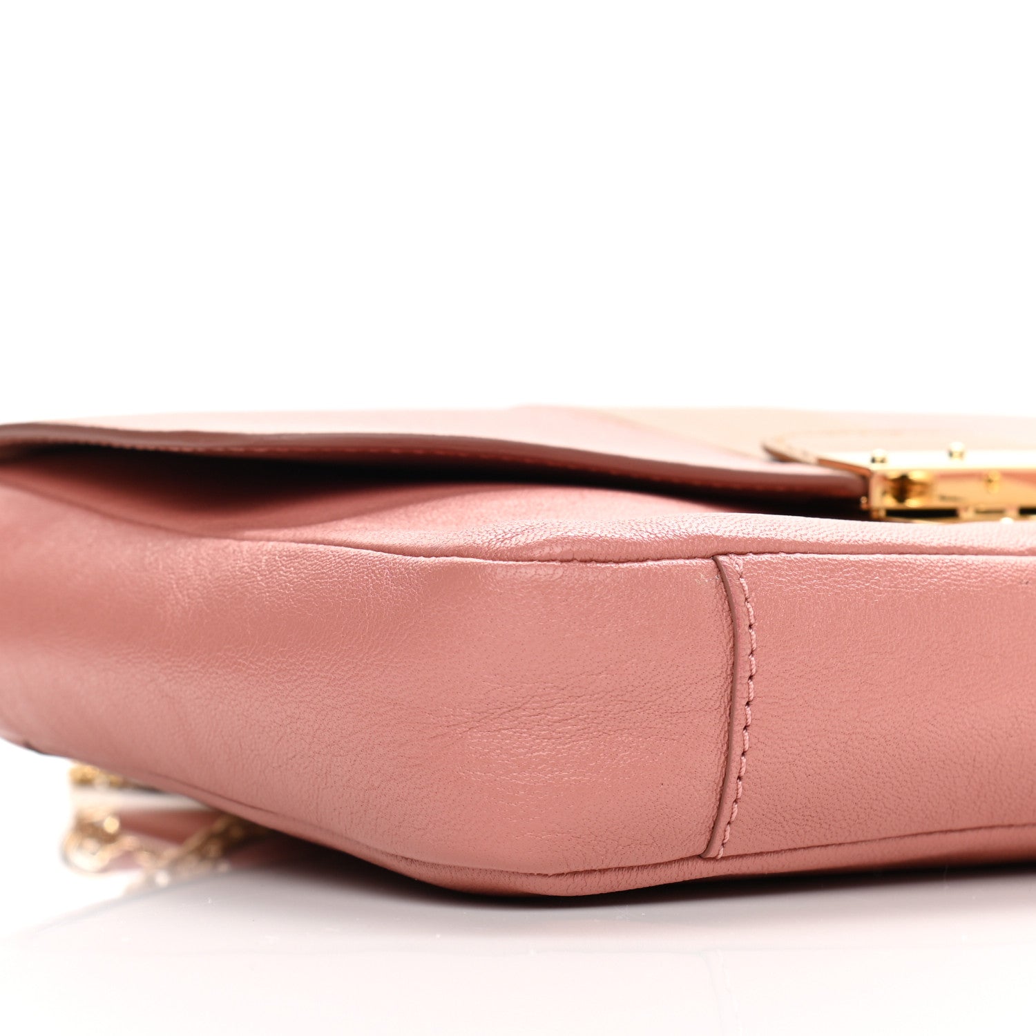 Marc Jacobs Calfskin Mini Polly Rosewood Beige Gold 9 of 10