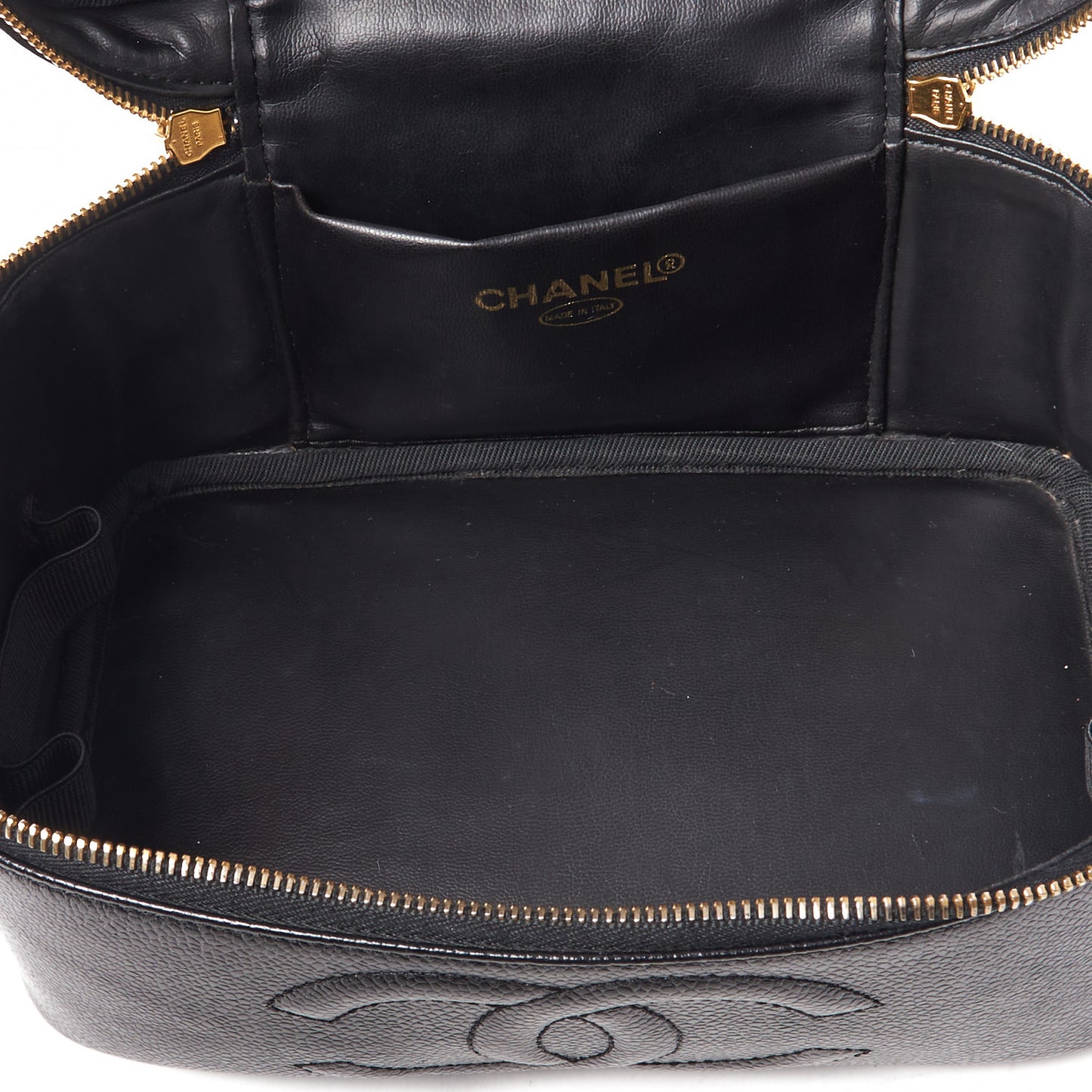 Caviar Vanity Cosmetic Case Black