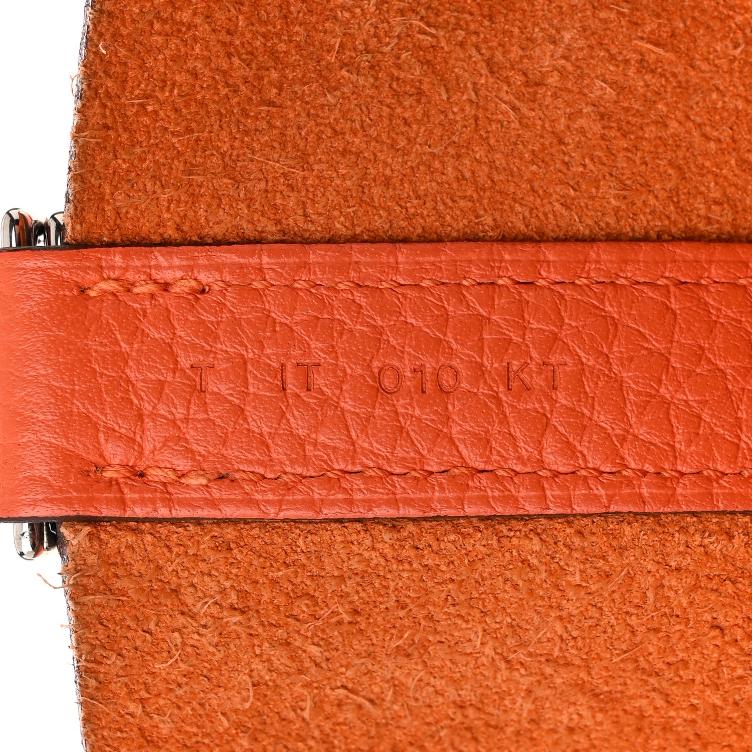 Hermes Taurillon Clemence Picotin Lock 26 GM Orange 7 of 10