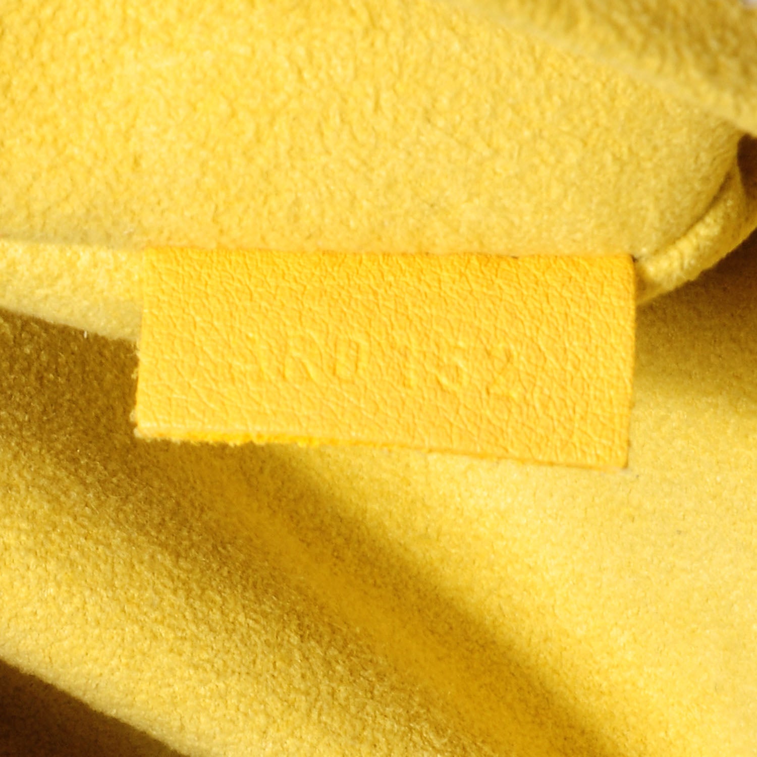 Louis Vuitton Monogram Denim Speedy Round Yellow 7 of 7