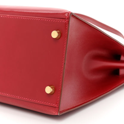 Hermes Box Kelly Sellier 32 Rouge Vif 7 of 19