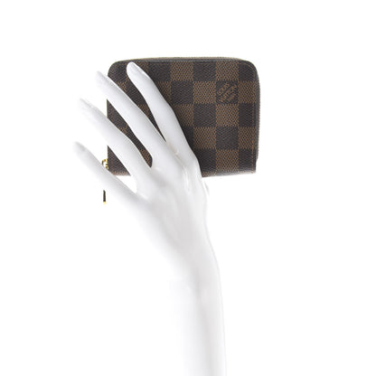 Louis Vuitton Damier Ebene Zippy Coin Purse 2 of 8