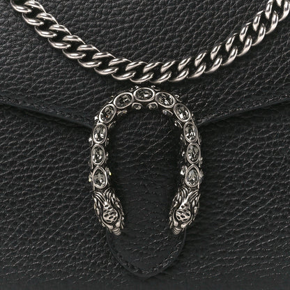 Gucci Calfskin Mini Dionysus Chain Wallet Black 9 of 12